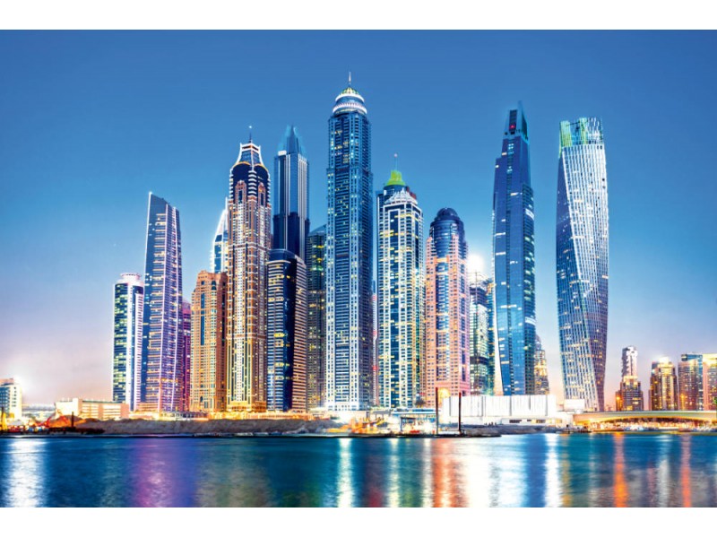 Fototapet Dubai Canal city (147385393)